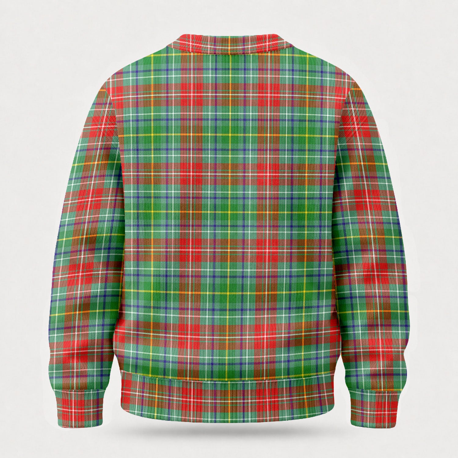 Muirhead Tartan Crest Sweater