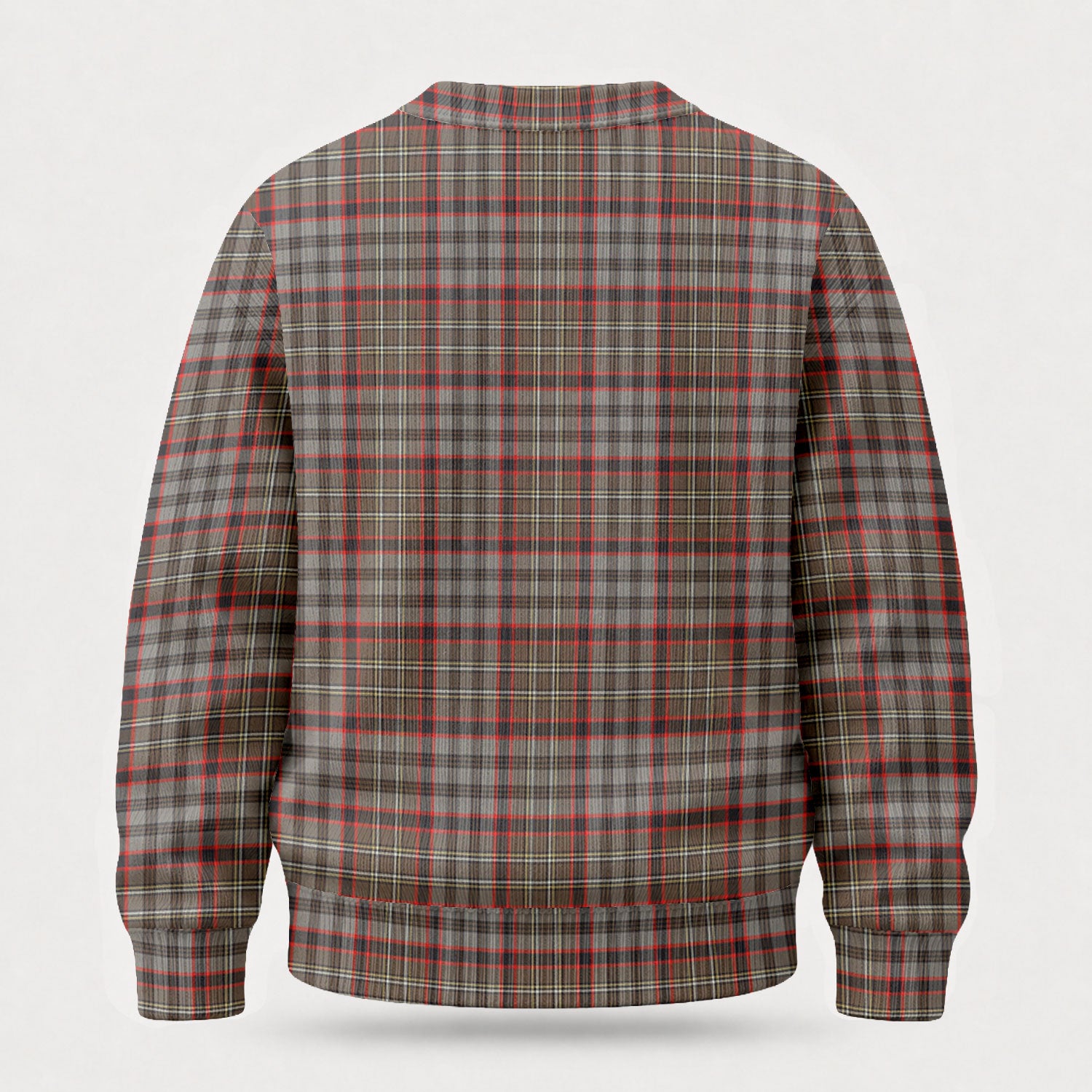 Nicolson Hunting Weathered Tartan Crest Sweater