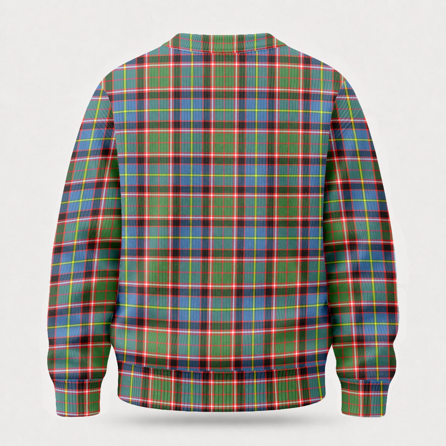Norvel (or Norvill) Tartan Crest Sweater