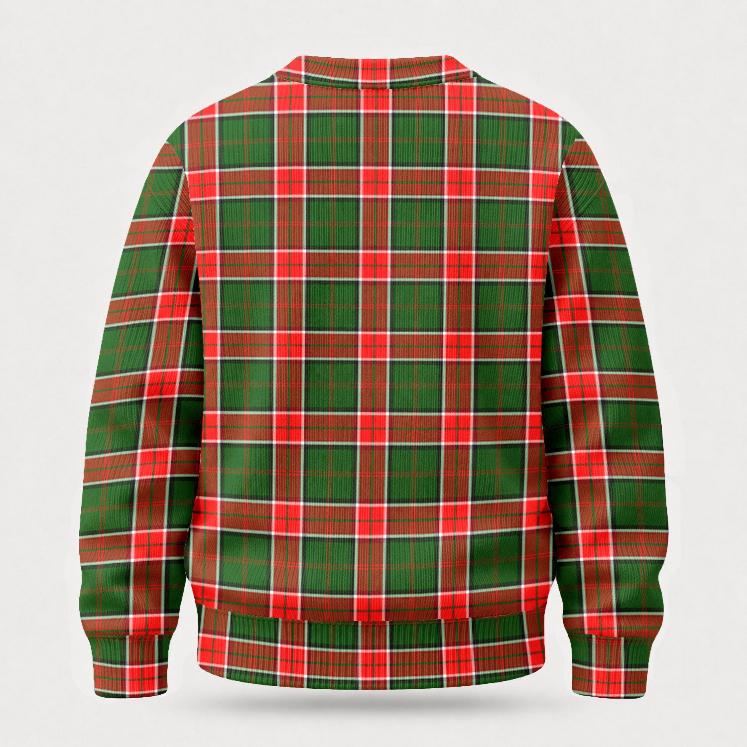 Pollock Tartan Crest Sweater