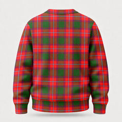 Rattray Modern Tartan Crest Sweater