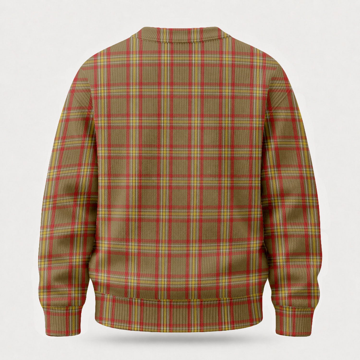 Reid Ancient Tartan Crest Sweater