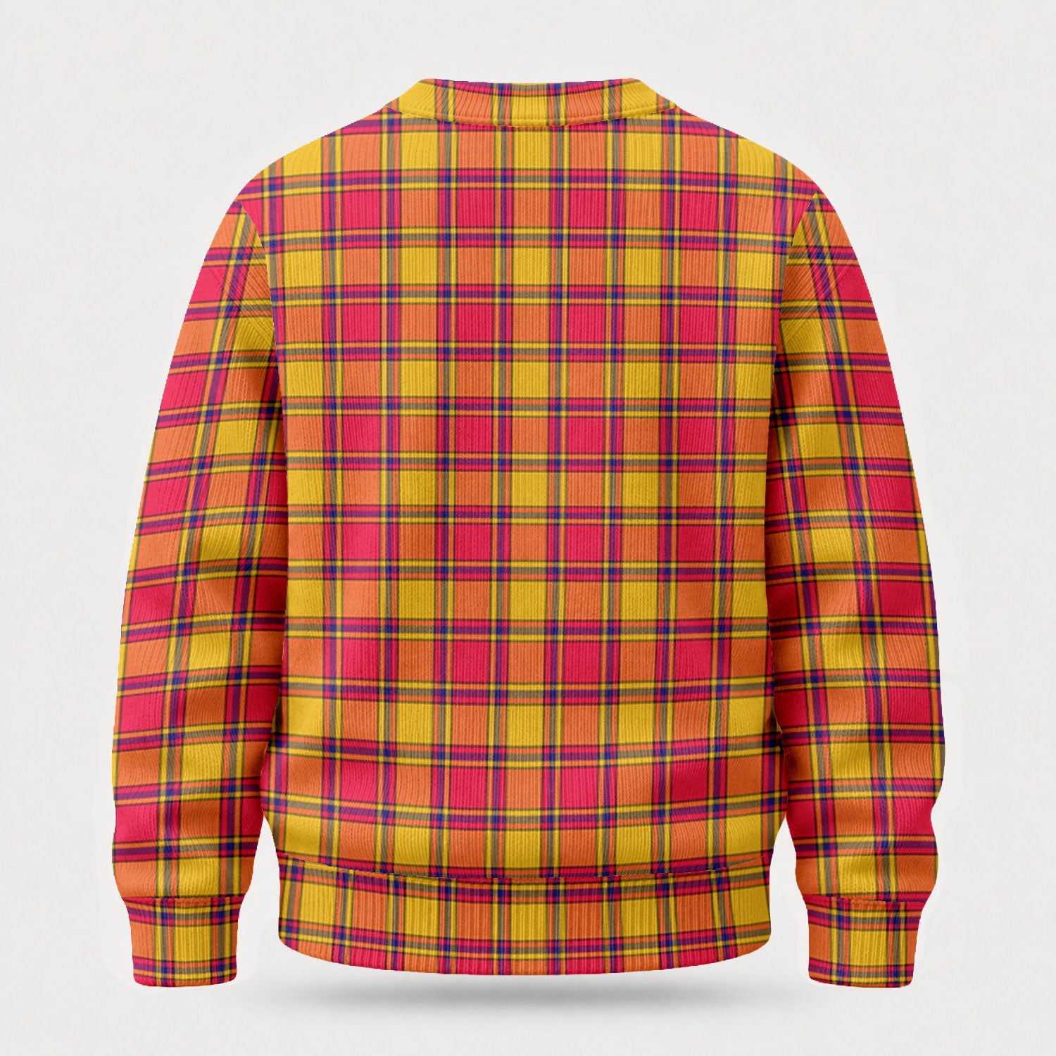 Scrymgeour Tartan Crest Sweater