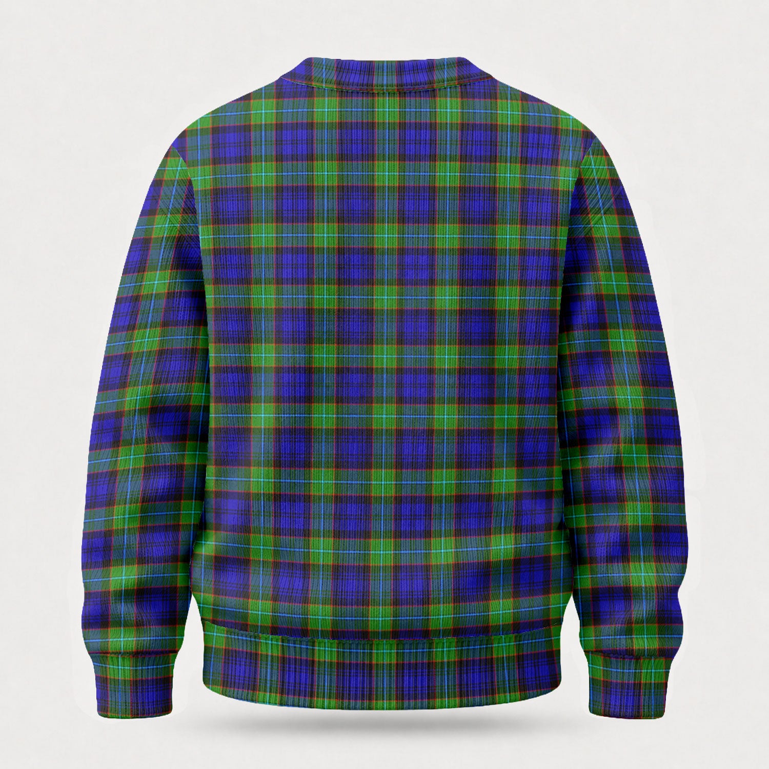 Sempill Modern Tartan Crest Sweater