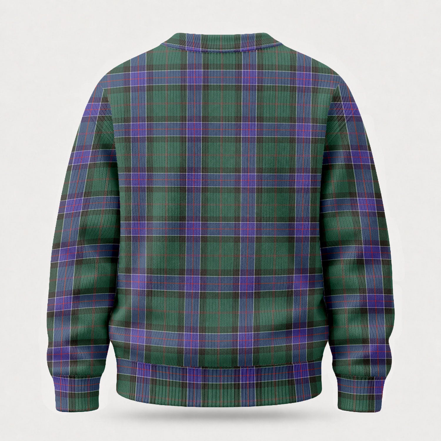 Sinclair Hunting Modern Tartan Crest Sweater