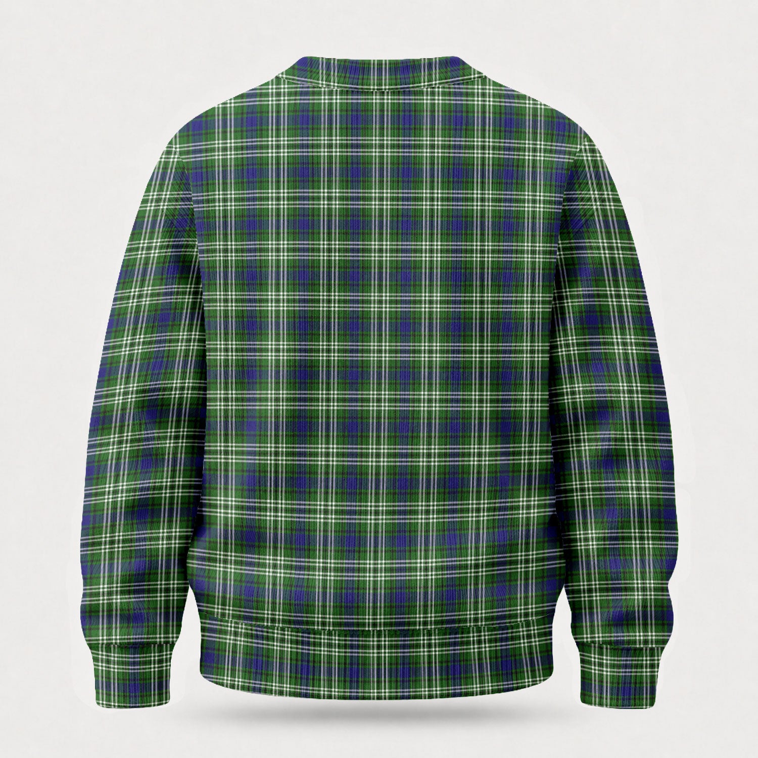 Spottiswood Tartan Crest Sweater
