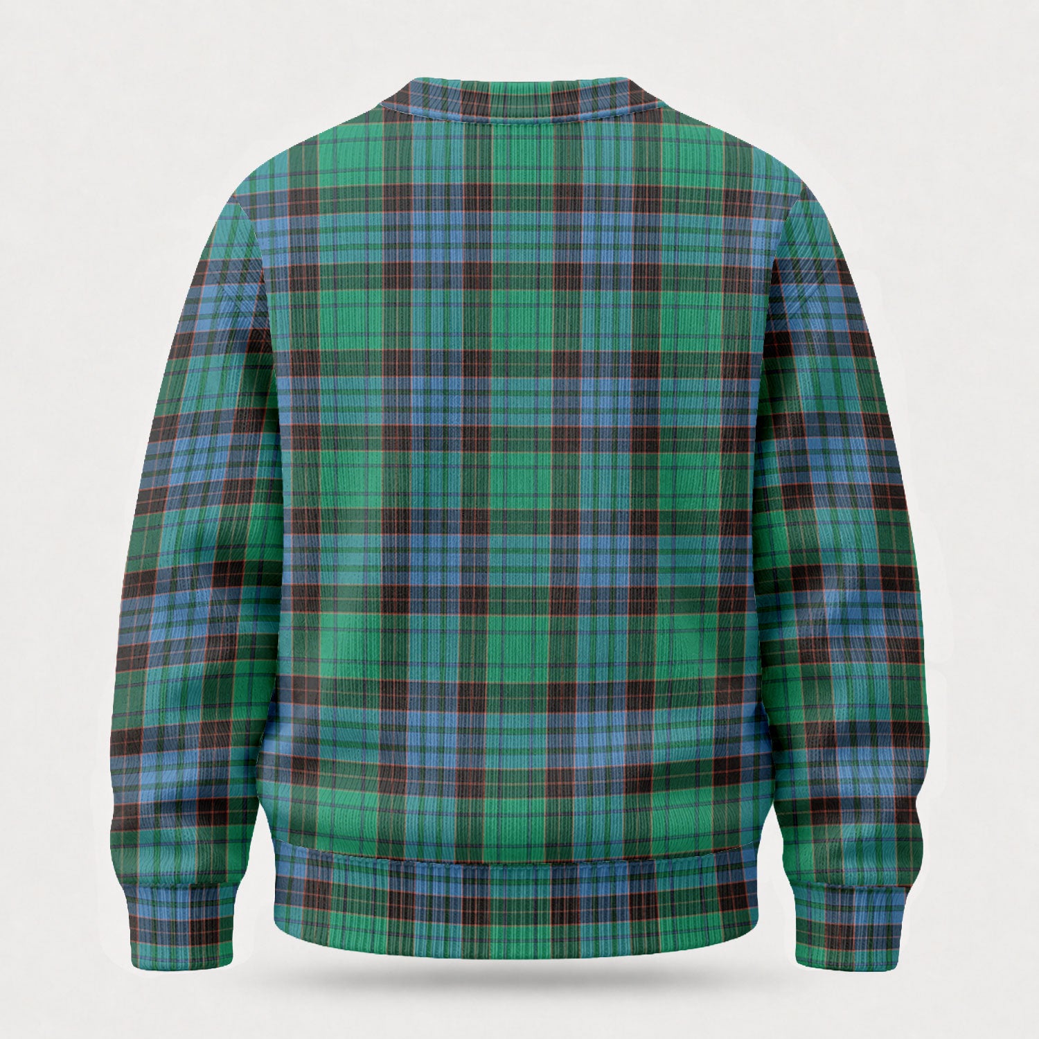 Stewart Old Ancient Tartan Crest Sweater