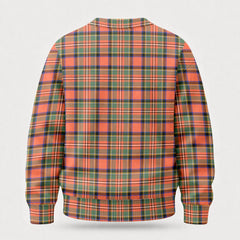 Stewart Royal Ancient Tartan Crest Sweater