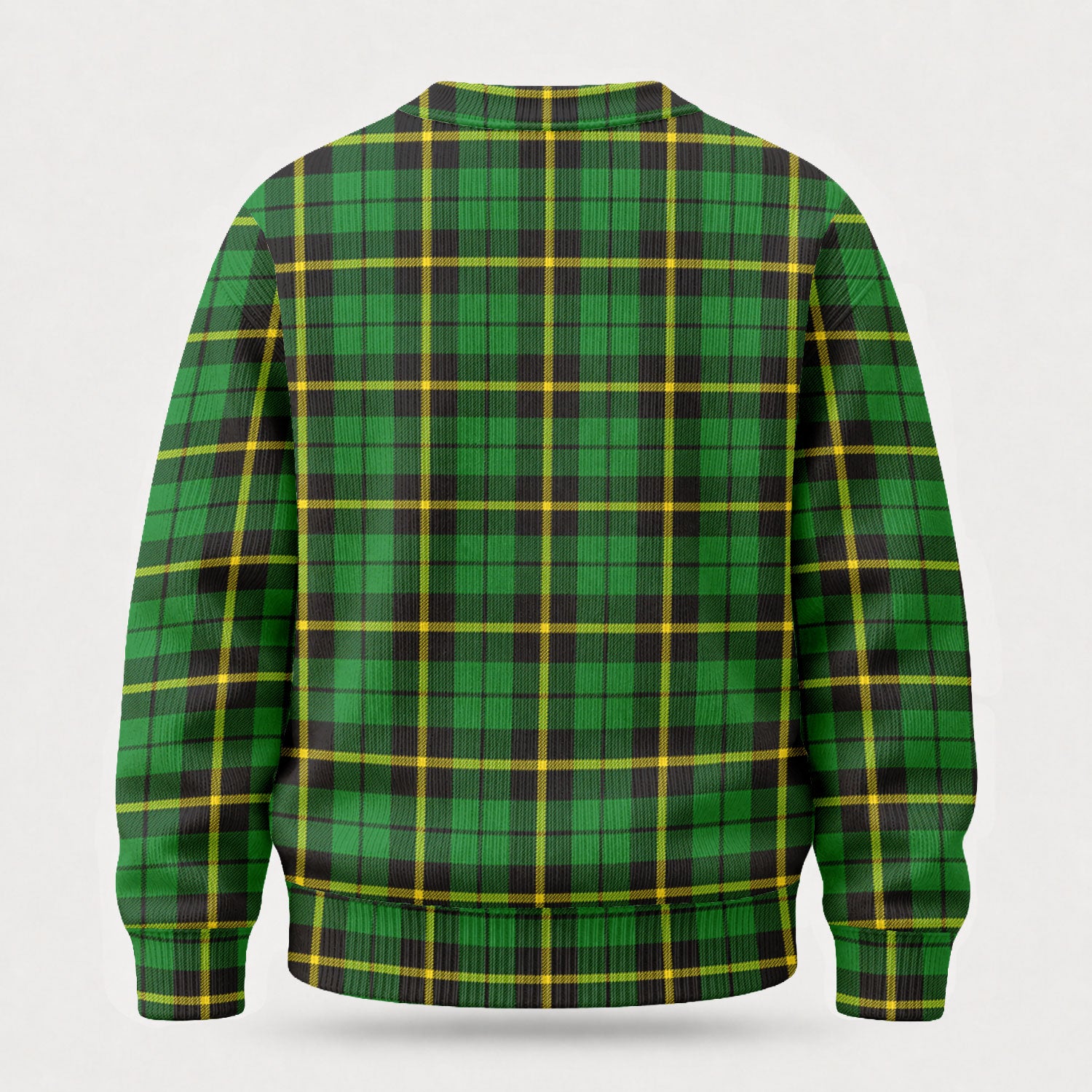 Wallace Hunting Modern Tartan Crest Sweater