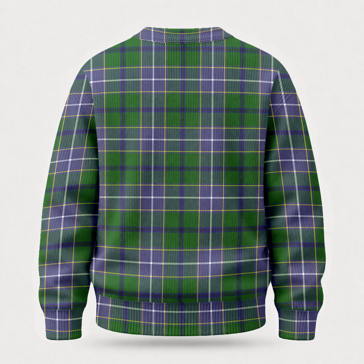 Wishart Hunting Tartan Crest Sweater