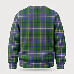 Wishart Hunting Tartan Crest Sweater