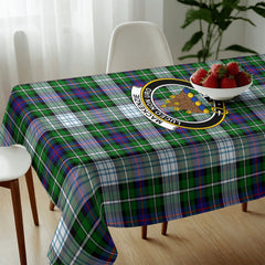 MacKenzie Dress Modern Tartan Crest Tablecloth