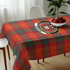 MacNab Ancient Tartan Crest Tablecloth