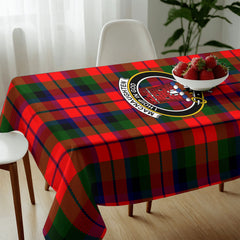MacNaughten Tartan Crest Tablecloth