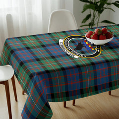 McDonnell of Glengarry Ancient Tartan Crest Tablecloth