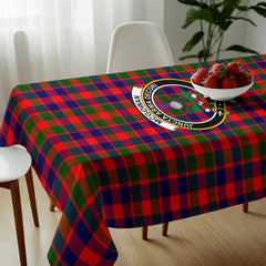 McGowan Tartan Crest Tablecloth