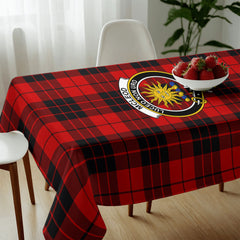 McLeod of Raasay Tartan Crest Tablecloth