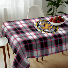 McPherson Hunting Modern Tartan Crest Tablecloth