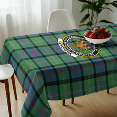 McThomas Ancient Tartan Crest Tablecloth