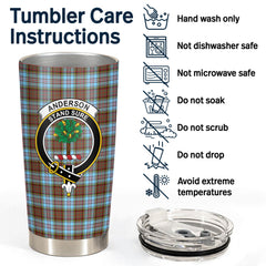 Anderson Ancient Tartan Crest Tumbler