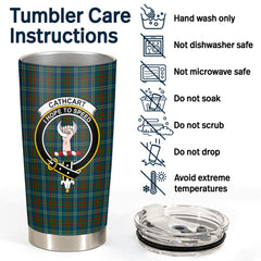 Cathcart Tartan Crest Tumbler