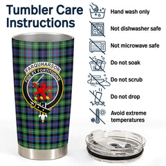 Farquharson Ancient Tartan Crest Tumbler