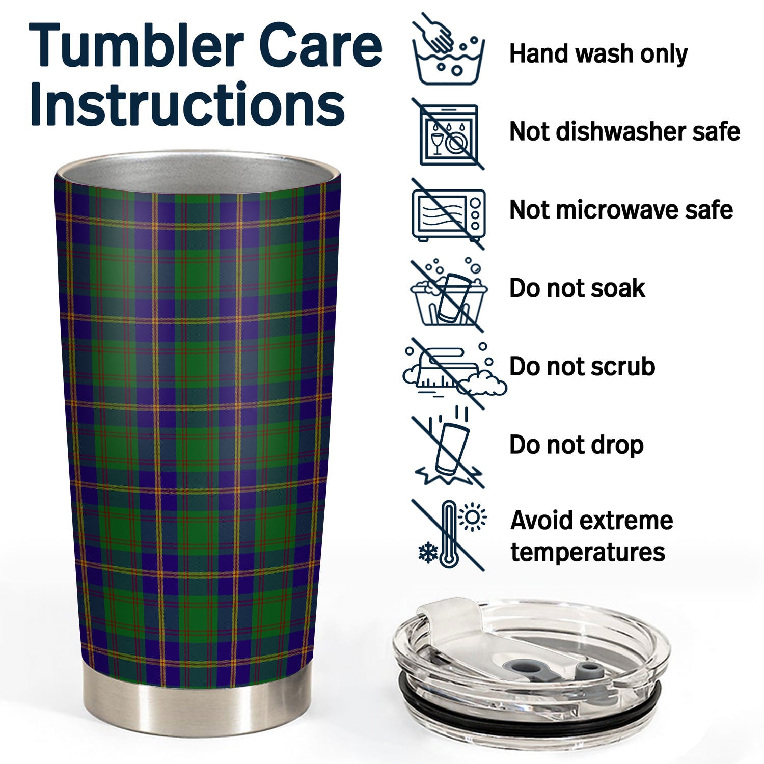 Leatherneck Tartan Tumbler