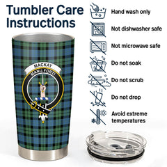 MacKay Ancient Tartan Crest Tumbler