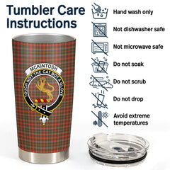 McKintosh Hunting Weathered Tartan Crest Tumbler