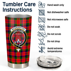 McNaughton Modern Tartan Crest Tumbler