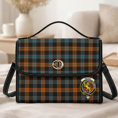 Broun Ancient Tartan Crest Satchel Bag
