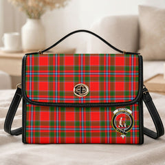 Butter Tartan Crest Satchel Bag