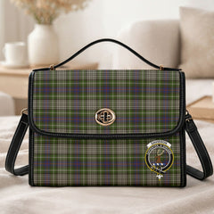 Davidson Tulloch Dress Tartan Crest Satchel Bag