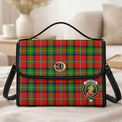 Fullerton Tartan Crest Satchel Bag