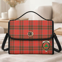 Grant Weathered  Tartan Crest Satchel Bag