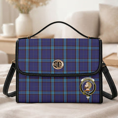 Kirkcaldy Tartan Crest Satchel Bag
