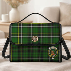 MacAlpine Modern Tartan Crest Satchel Bag