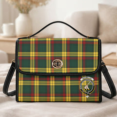 MacMillan Old Modern Tartan Crest Satchel Bag