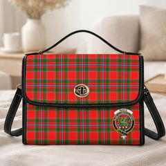 Maule Tartan Crest Satchel Bag
