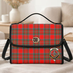 McBain Tartan Crest Satchel Bag