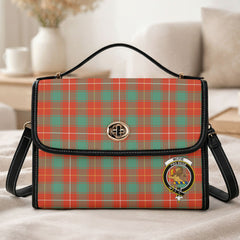 McFie Ancient Tartan Crest Satchel Bag