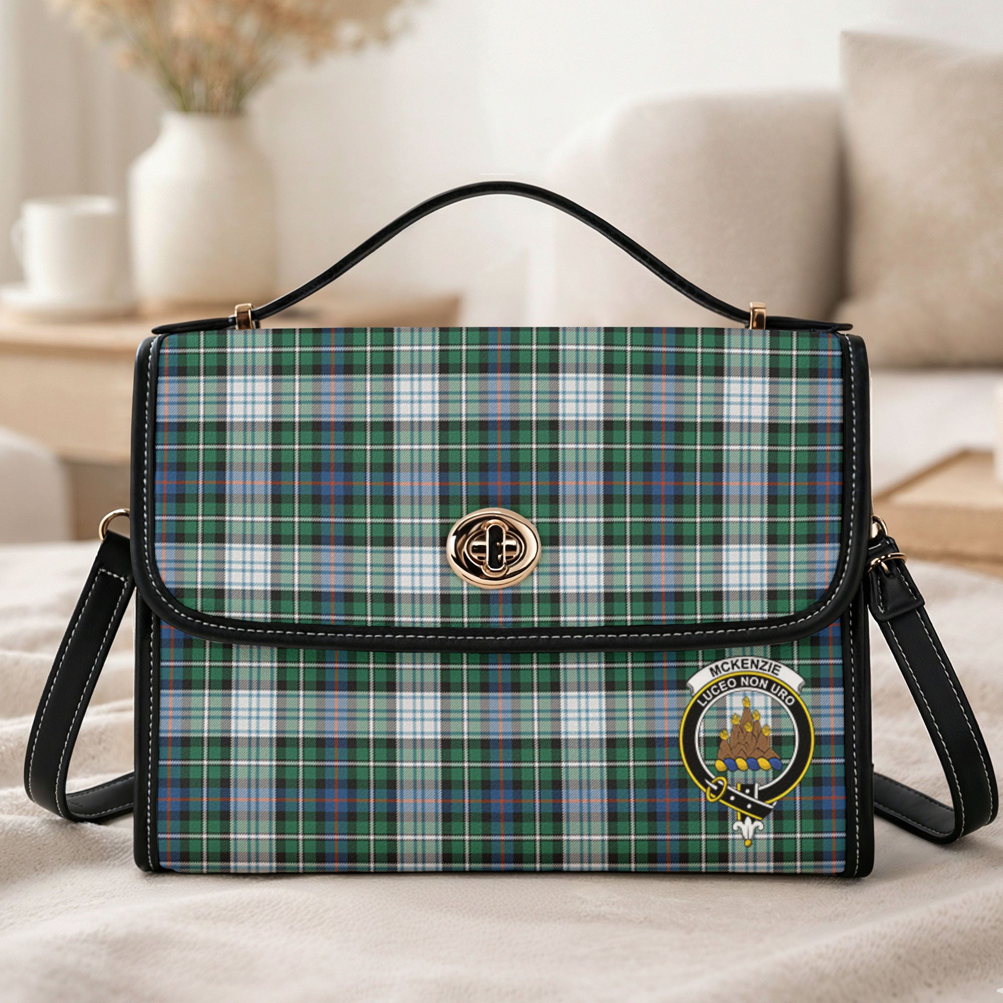 McKenzie Dress Ancient Tartan Crest Satchel Bag
