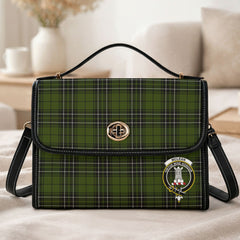 McLean Hunting Tartan Crest Satchel Bag