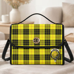 McLeod of Lewis Modern Tartan Crest Satchel Bag