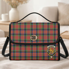 McPherson Ancient Tartan Crest Satchel Bag