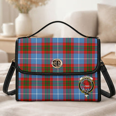 Pentland Tartan Crest Satchel Bag