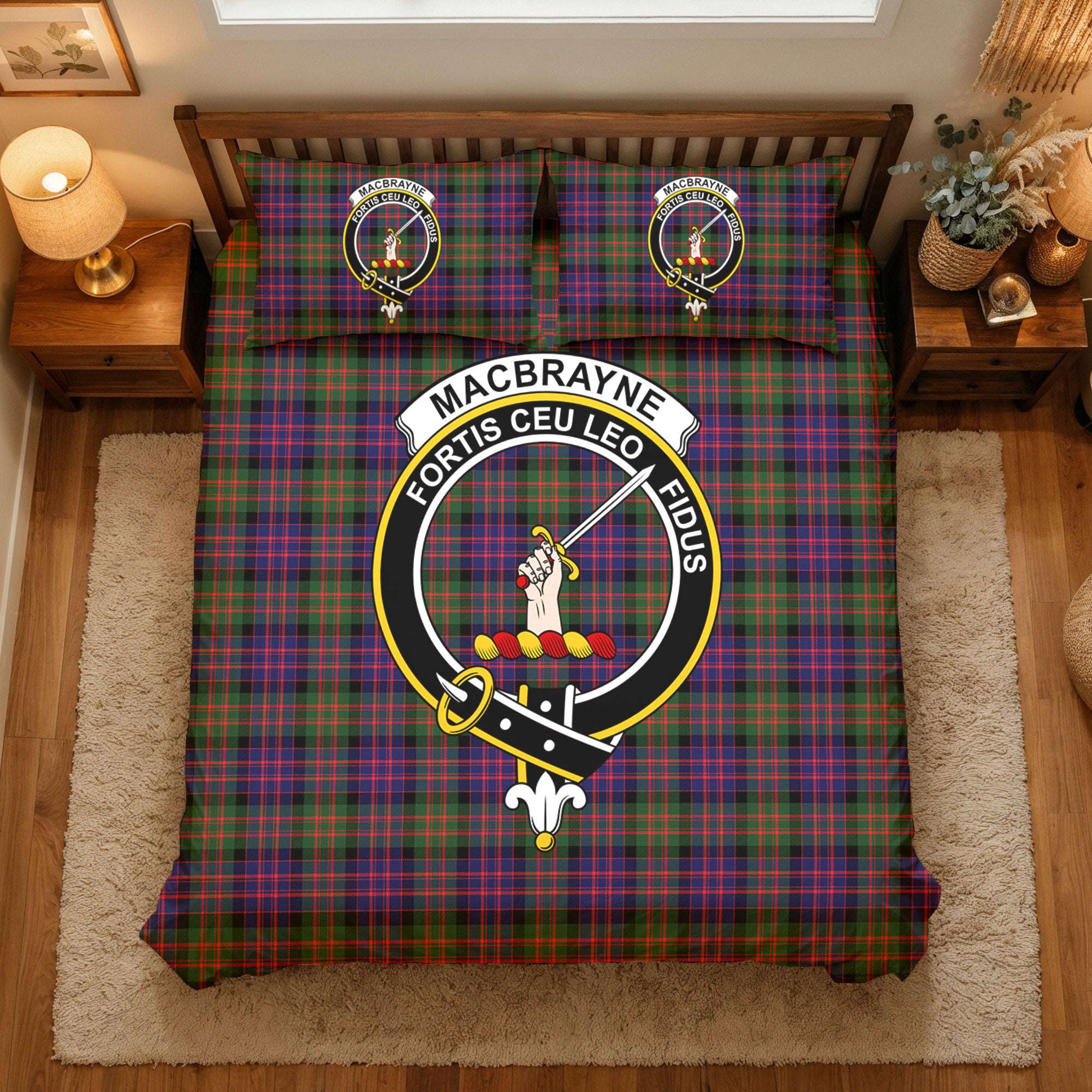 MacBrayne Tartan Crest Bedding Set