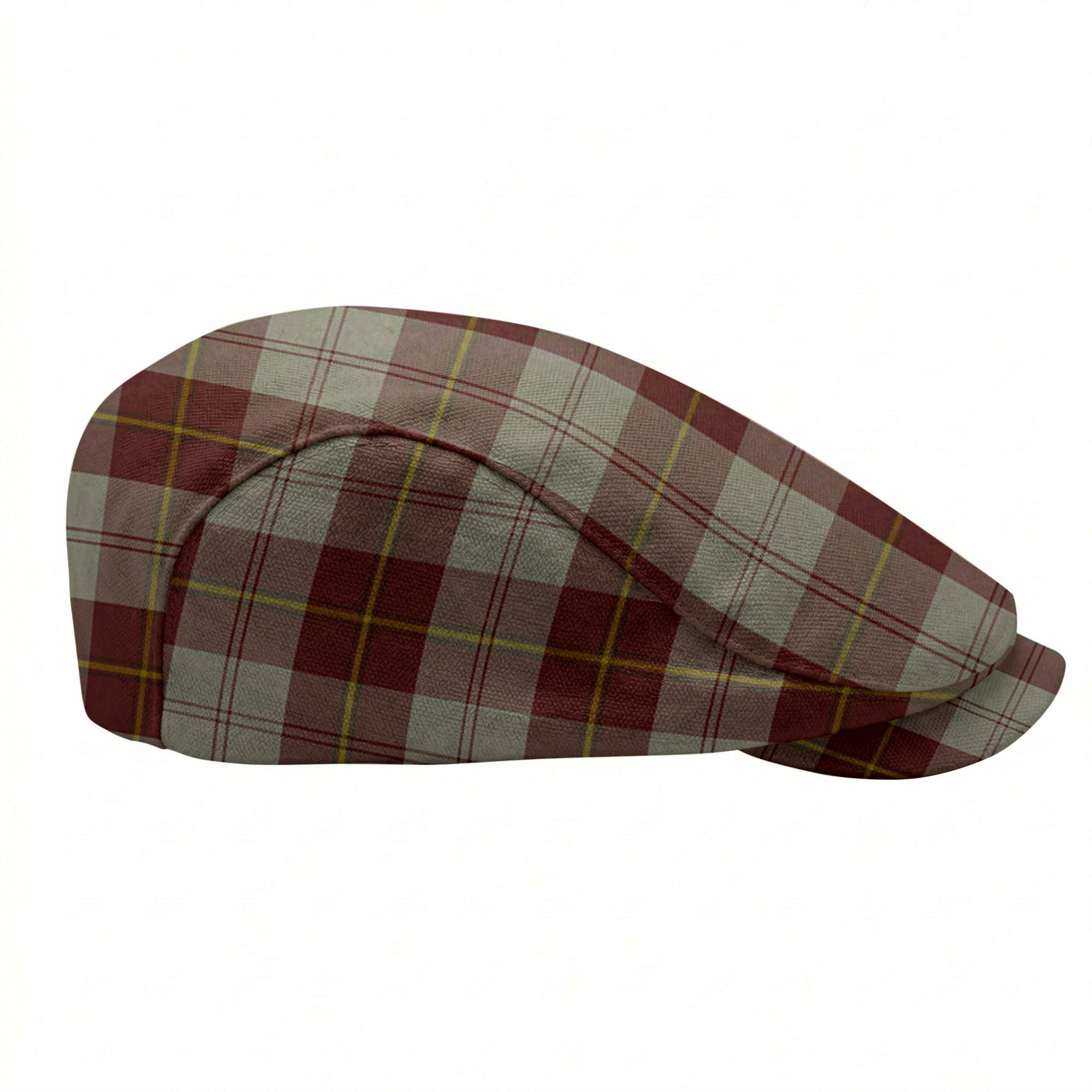 Cunningham Burgundy Dancers Tartan Flat Caps