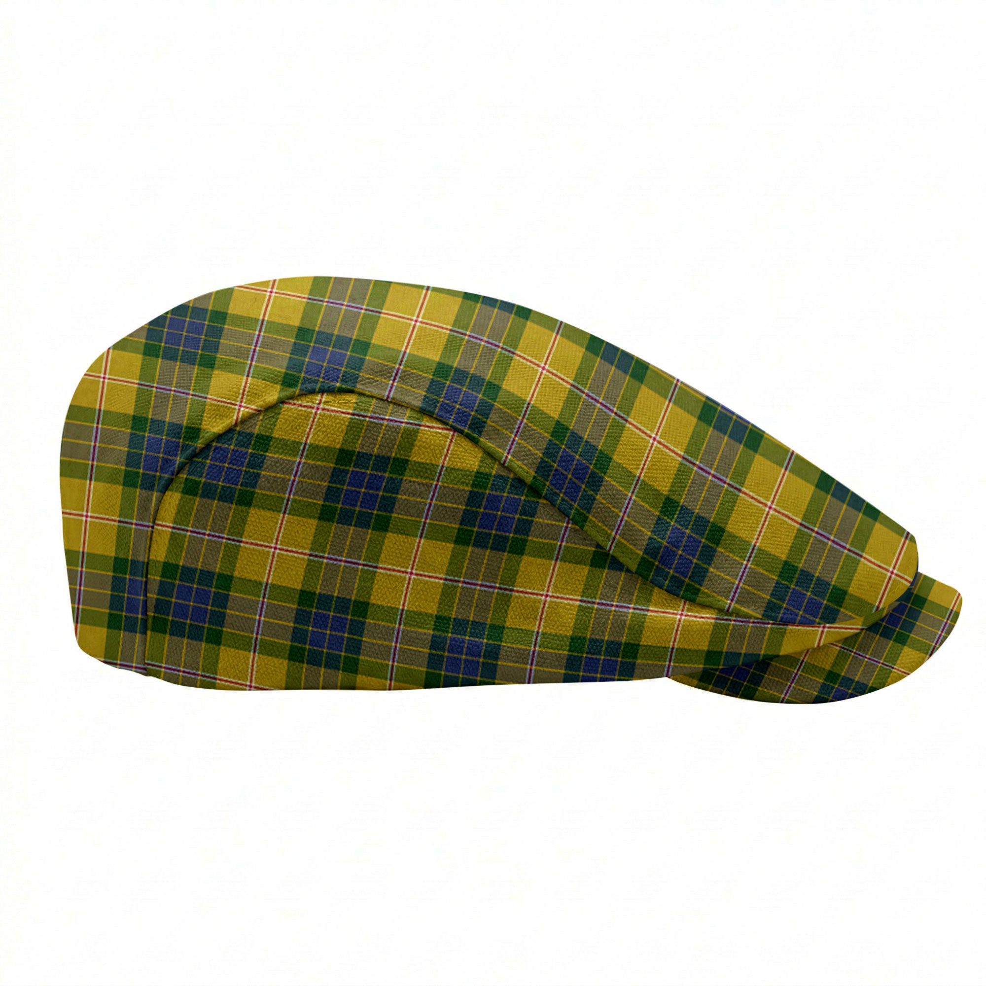 Fraser (of Lovat) Yellow Tartan Flat Caps