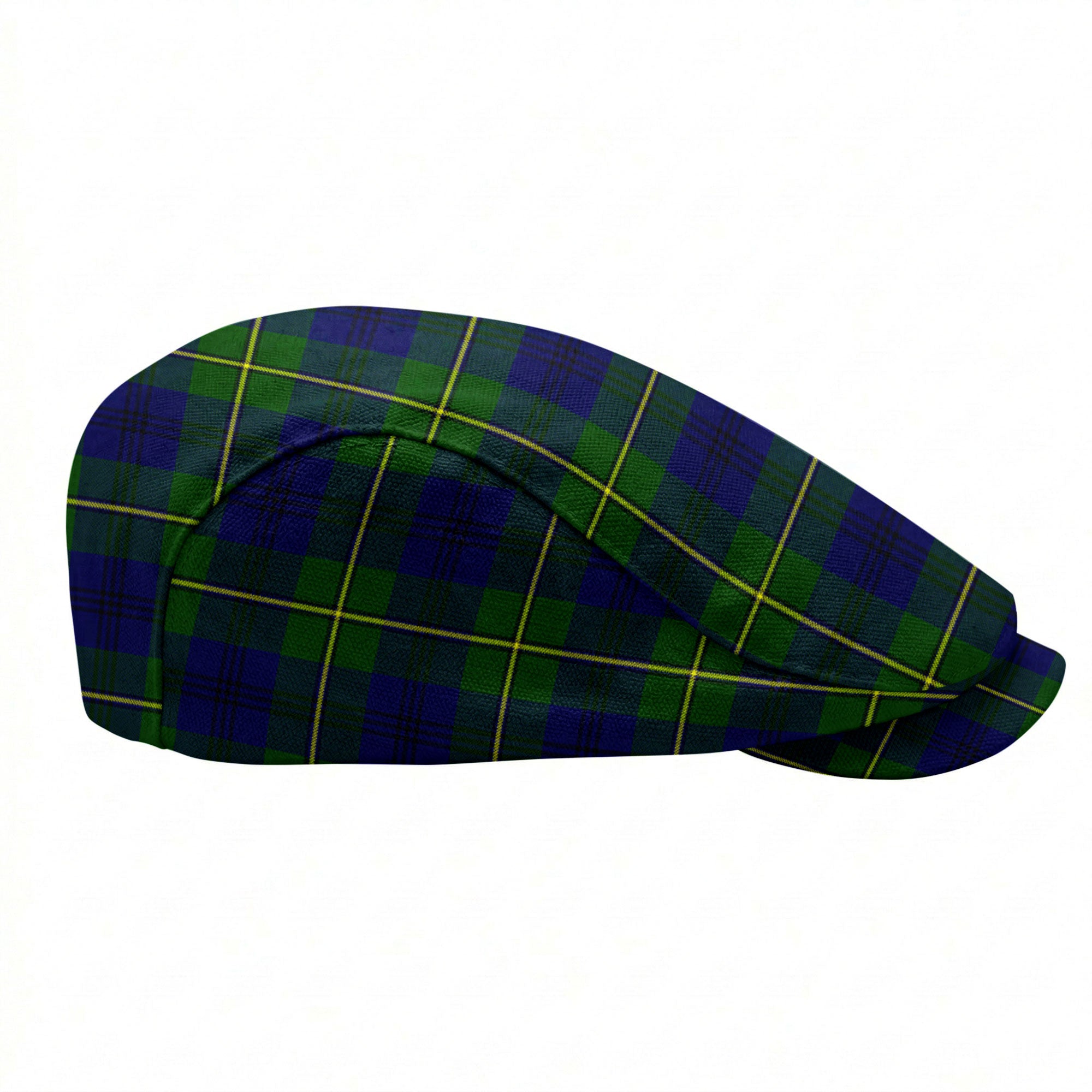 Johnston Modern Tartan Flat Caps